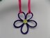 Recycled Crochet Daisy Flowers