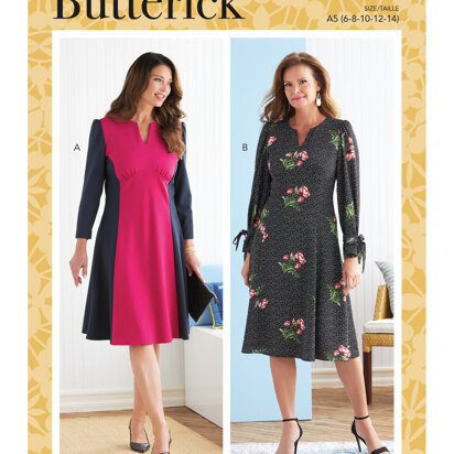 Butterick Misses' Dress B6805 - Sewing Pattern