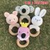 Crochet Patterns,Crochet Rattle Patterns 4 in 1: Bunny, Koala, Flamingo and Piggy,Amigurumi Crochet,Easy Crochet Patterns for Beginners