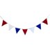 Red, White & Blue Crochet Bunting