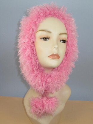 Faux Fun Fur Bonnet