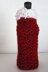 Knitted Santa Bottle Holder