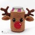 Can Cozie - Reindeer - CROCHET Pattern