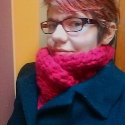 Big Bang Cabled Cowl