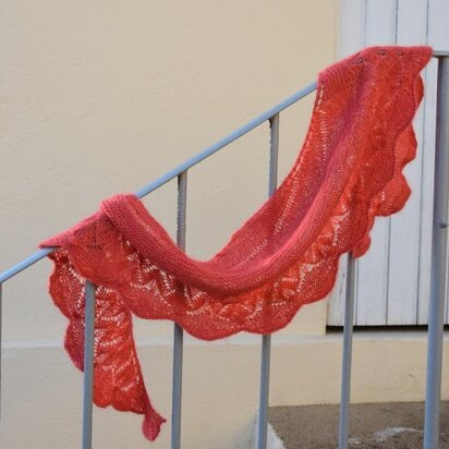 Ikaria shawlette