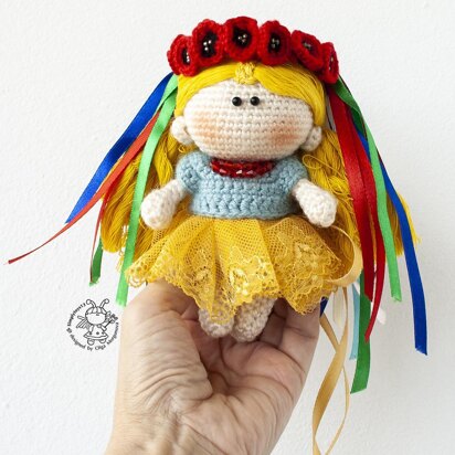 Ukrainian girl doll