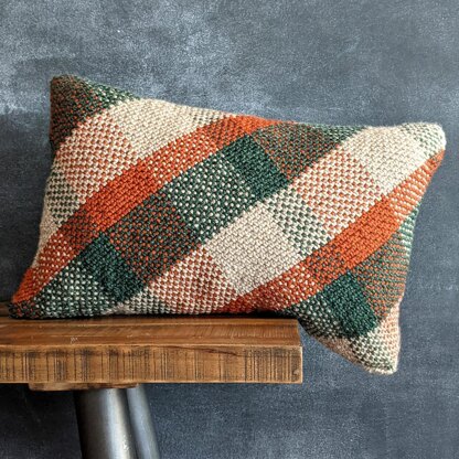 Plaid About You Throw Pillow