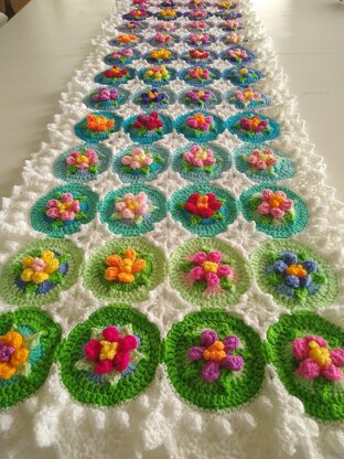 Summer Blossom Blanket