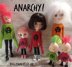 Anarchy boiled wool sweater for dolls