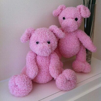Porkene Piggy - knitting pattern