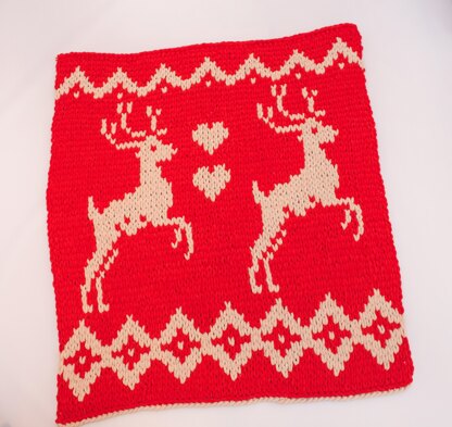 Deer Blanket Pattern