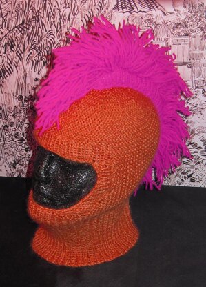 PUNK MOHICAN BALACLAVA & BEANIE