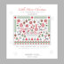 Riverdrift House Little Merry Christmas Cross Stitch Kit - 25cm x 19.5cm