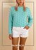 Bubblegum Bobble Sweater - Free Knitting Pattern in Paintbox Yarns Wool Mix Aran