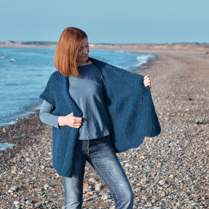 Pelagic Cardigan in The Fibre Co. Tundra - Downloadable PDF