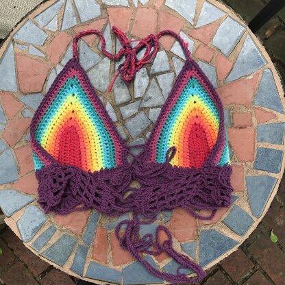 Rainbow Dream Bikini Halter