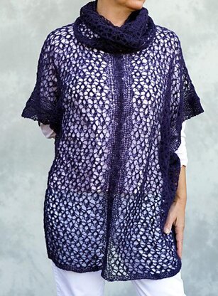 Poncho / Tunic "Nelly" with separate Loop