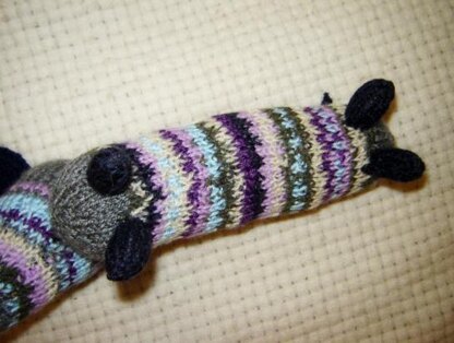 Knitted Dog Dachshund for beginners