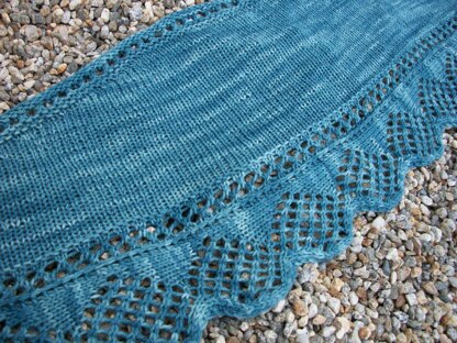 Steppingstone Fiber Creations Marrowstone Shawl PDF