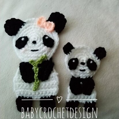 Panda Applique