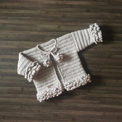 Harriet Newborn to 10 Years Cardigan and Hat Set