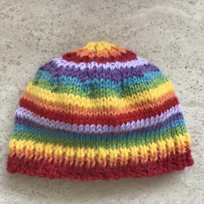 Baby Rainbow Beanie