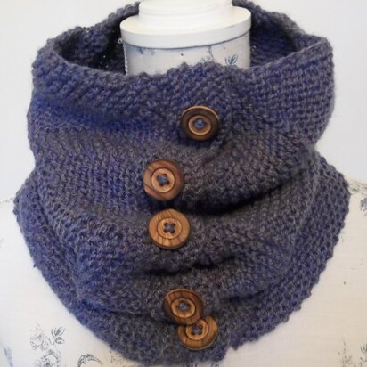 Entrelac Cowl, Neckwarmer