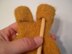 Knitted/Felted Gingerbread Man
