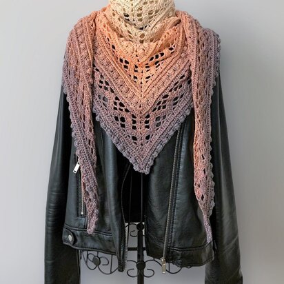 Triangular Scarf "Aglaia"