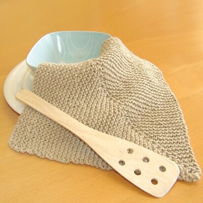 Mitered Dishcloth in Bernat Handicrafter Cotton Solids