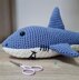 Shane the Shark - UK Terminology - Amigurumi