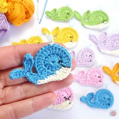 Whale Applique