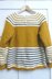 Petit Paris Mustard Yellow Striped Jumper Sweater