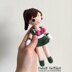 Sailor Jupiter School Girl Anime Doll