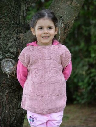 HIBOU poncho sweater