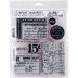 Stampers Anonymous Tim Holtz Cling Stamps 7"X8.5" - Etcetera
