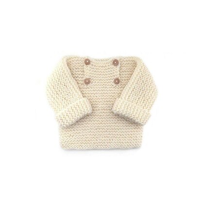 5 sizes - Natural Baby Sweater
