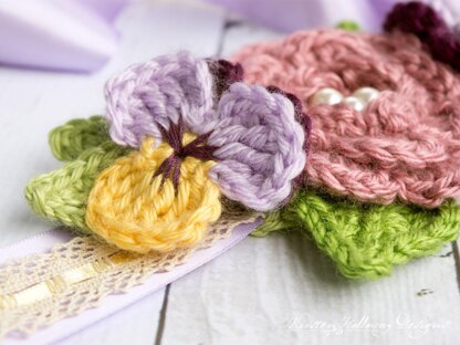 April Flowers Headband/Hair Accessory