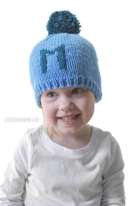 Monogram Baby Hat