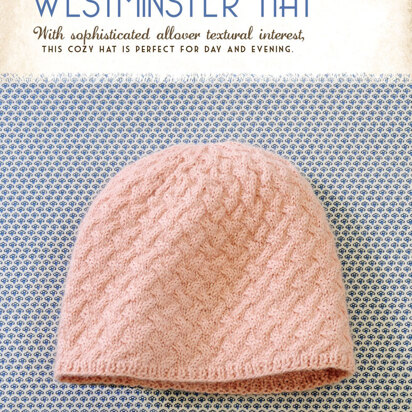 Westminster Hat in Blue Sky Fibers Royal Petites - 1253 - Downloadable PDF