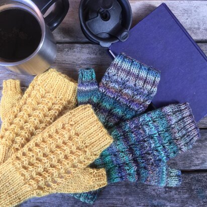 Mizzle Mitts - knitting pattern