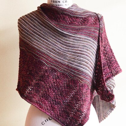 Fox Tails Shawl