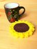 Sunflower coaster