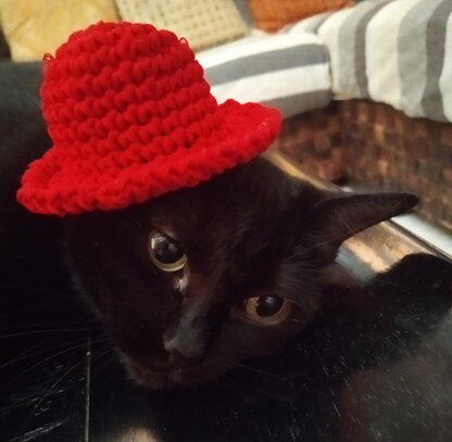 Mini hat crochet pattern