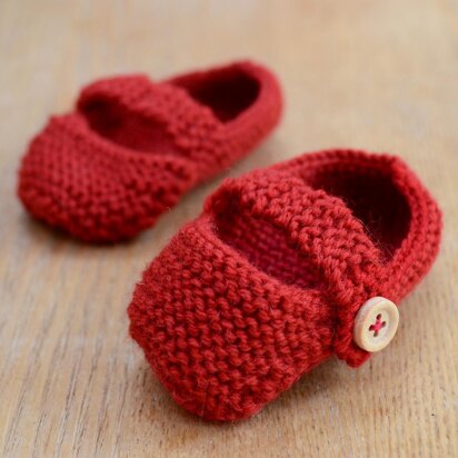 Baby Button Shoes