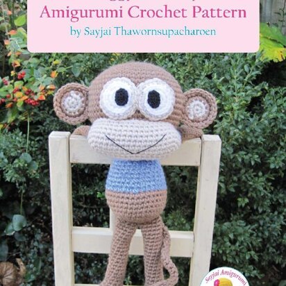 Huge Monkey Amigurumi PDF Crochet Pattern