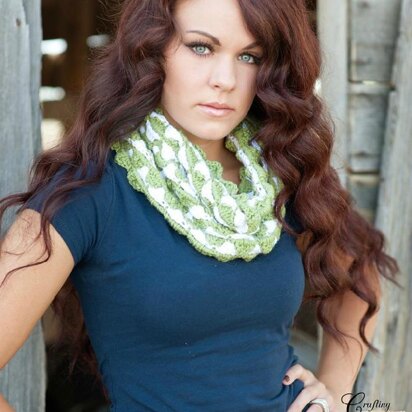 Mountain Lace Infinity Scarf