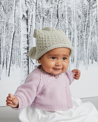 Sno Hat - Knitting Pattern in MillaMia Naturally Soft Aran