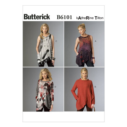 Butterick Tunika für Damen B6101 - Schnittmuster