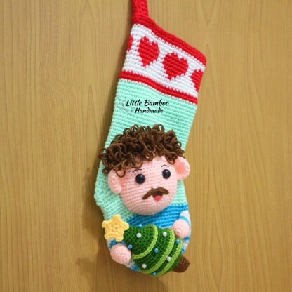 Personalised Dad Christmas Stocking